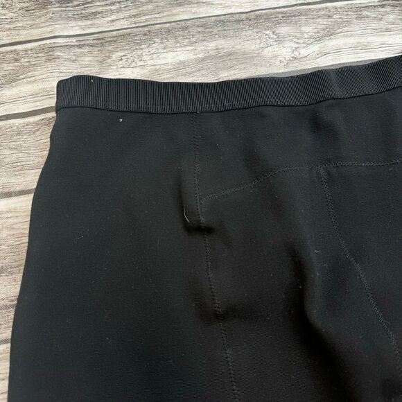 Ann Taylor Black Pencil Skirt Size 8 Career Office Classic Midi - Picture 5 of 11